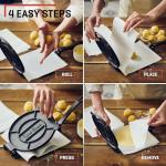 Uno Casa 8 Inch Cast Iron Tortilla Press