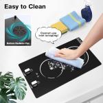 Nafewin 2 Burner Electric Cooktop, 2100W Electric Stove Top Hot Plate, 12 inch Countertop Burner & Built-In Stove Top, 9 Levels of Power, Knob Control, Timer & Kid Safety Lock, Residual Heat Warning