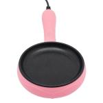 6 Inch Frying Pan - 450W Nonstick Electric Skillet Fry Pan, Mini Frying Pan Egg Pan, 180°C/356°F, Pink