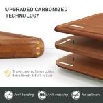 Bamboo Cutting Board for Kitchen Non Toxic Durable Wooden Cutting Boards with Deep Juice Grooves, Ideal Charcuterie Chopping Large for Meat Vegetables Fruits Cheese BBQ Ideal Kitchen Cool Unique Gifts