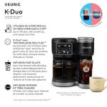 Keurig K-Duo Single Serve K-Cup Pod & Carafe Coffee Maker, Black