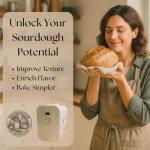Sourdough Accelerator and Sourdough Warmer, Temperature Control Incubator for Artisanal Bread Making, Fermentation Time Control
