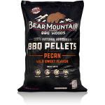 Bear Mountain All Natural Wood Pellets for Smoker, Grill & BBQ, 20 Lbs, Pecan