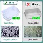 Upgraded DA97-08406A, DA97-08406B/C Refrigerator Door Bin Shelf Replacement for samsung RF4287/RF4289 Right Side Door, Replace AP4578480, 2051375, PS4175803, EAP4175803, DA63-05392B/A, DA63-05391