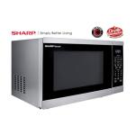 SHARP Countertop Microwave Oven with Removable 12.4" Carousel Turntable, 1100 Watt, 1.4 Cubic Feet, Stainless Steel