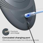 COSLUS Facial Cleansing Brush Face Scrubber: Portable Silicone Waterproof Rechargeable Face Wash Brush, 5 Cleansing Modes, Electric Deep Cleaning for Men & Women, Removing Blackhead, Exfoliating