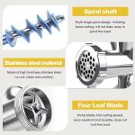 Meat Grinder Manual Mincer - Manual Meat Grinder Sausage Maker Table Mount Pork Mincer Sausage Stuffer Funnel Make Homemade Burger Patties Hand Operated Kitchen Tool-CYN