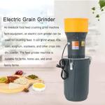 Grain Mill Corn Grinder, 1000w Electric Feed Grinder Mill Dust-Free Dry Cereals Grinders with Detachable Hopper & 5 Sieves for Wheat Corn Grain Spice Coffee Beans 6.6 Gallons (25L)