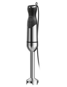 1000W Immersion Blender Handheld – 25-Speed, Stainless Steel, Hand Blender, Corded Hand Mixer with Heavy-Duty Copper Brushless Motor (Silver)