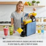 Lifecreek 88oz Slushie Machine for Home with No Ice Needed, 6 Preset Programs, Self-Cleaning Function, Quiet Operation, Perfect for Making Frozen Margaritas, Milkshakes, Smoothies, Frappes, and More