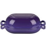VORRINGARD Enameled Cast Iron Sourdough Bread Oven, Dutch Oven, Loaf Cast Iron Bread Pan for Homemade Bread Baking, Meatloaf Pan with Lid, 5QT, Purple