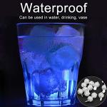 JJGoo 100pcs LED Balloon Light Mini Round Balls Lights, Waterproof Flash Tiny Led Lights for Paper Lantern Easter Eggs Birthday Party Wedding Halloween Christmas Decoration