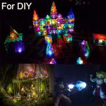 JJGoo 100pcs LED Balloon Light Mini Round Balls Lights, Waterproof Flash Tiny Led Lights for Paper Lantern Easter Eggs Birthday Party Wedding Halloween Christmas Decoration