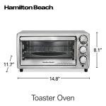 Hamilton Beach 4-Slice Toaster Oven with 5 Modes