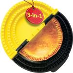 Professional 3 in 1 Tortilla Sealer & Quesadilla Maker for 10"+8"+6" Wraps, Adjustable & Detachable Sealer for Burritos, Tacos, Dumplings, Calzone, Sandwich, Empanada maker press 6, 8 &10 inch large