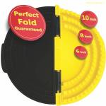 Professional 3 in 1 Tortilla Sealer & Quesadilla Maker for 10"+8"+6" Wraps, Adjustable & Detachable Sealer for Burritos, Tacos, Dumplings, Calzone, Sandwich, Empanada maker press 6, 8 &10 inch large