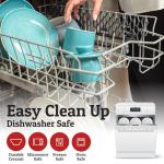 PriorityChef French Butter Crock with Lid, Keep Butter Spreadable & Fresh, Butter Keeper to Leave On Counter, French Butter Dish Perfect for Bread and Toast, Ideal Kitchen Gift, Turquoise