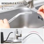 Hiware Straw Cleaner Brush Set, 8-Piece Long Cleaning Brush for Straws on Tumbler, Water Bottle, Sippy Cup, and Pipes, Tubes or Hummingbird Feeders