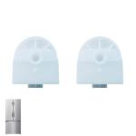 2pcs AHJ72909001 Refrigerator Freezer Drawer Roller for LG/Kenmore, Replaces AHJ73329901 AP4671331, Compatible with PS3532772 EAP3532772, Drawer Rollers for LG Bottom Mount & Freezer Refrigerators