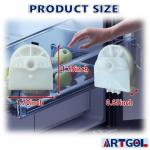 2pcs AHJ72909001 Refrigerator Freezer Drawer Roller for LG/Kenmore, Replaces AHJ73329901 AP4671331, Compatible with PS3532772 EAP3532772, Drawer Rollers for LG Bottom Mount & Freezer Refrigerators