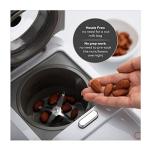 ChefWave Milkmade Soy Milk Maker – 6-in-1 Plant-Based Milk Machine for Almond, Oat, Soy, Cashew, Coconut & Macadamia – No Soaking, Auto-Clean, Delay Start, Glass Pitcher – Silver/Black