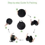 Herb Drying Rack Hanging Mesh 6 Layer - Ht 40", W 23.4"- with Double-Zipper, Garden Pruning Shear, S Hook, for Drying Herbs, Plants, Seeds, Buds | Outdoor, Hydroponics Herb Dryer Hanging Rack