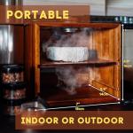 Bon Apperoo™ Original Culinary Smoker Box with Torch | Portable Cold Food and Cocktail Infuser | Indoor Whiskey Smoking Kit | Butane Not Included