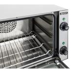 Adcraft Quarter-Size Electric Convection Oven, Silver
