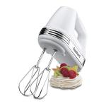 Cuisinart HM-70 Power Advantage 7-Speed Hand Mixer, Silver,White