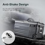 BODEGA BODEGACOOLER 12 Volt Car Refrigerator,80 Quarts Portable Fridge,75L RV Freezer Single Zone,with APP Control,-4℉-68℉ Car Cooler,12/24V DC & 100-240V AC for Travel, Camping,Outdoor,Truck,SUV