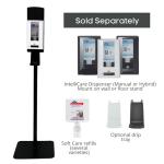 Diversey D6205568 IntelliCare Hybrid Hand Hygiene Dispenser for SoftCare Liquid & Foam Soaps & Sanitizers, Automatic Touchless Activation with Low Content Alerts Refillable, White, 1-Count