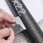 Zadery Garage Door Spring Measure Tool, Residential Pocket Wire Gauge .187 -.312