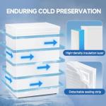 BANGSON Chest Freezer,3.5 Cu.Ft Freezer With Removable Basket,Adjustable Temperature Deep Freezer for Home/Dorms/Apartment/Office