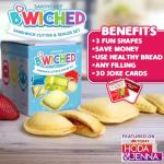 Crustless Sandwich Cutter and Sealer for Kids