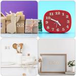 100PCS 0.6inch Natural Wooden Numbers Mixed Wooden 0-9 Numbers Mini Unfinished Wooden Numbers for Homemade Arts DIY Project