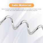 2 Pcs Peanut Butter Stirrer, 1 Pcs Peanut Butter Stirrer Tool for Most Powered Hand Mixers and Drills, 1 Pcs Peanut Butter Mixer for Manual, with 1 Pcs Scraper, for Peanut Butter and Nut