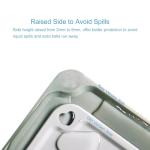 Silicone Mat 550 X 375mm Resin 3D Printer Clean-up or Resin Transfer Surface Cover to Protect Counter Desk for DLP SLA LCD 3D Printer Accessories(Gray)