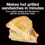 Proctor Silex Deluxe Nonstick Sandwich Maker