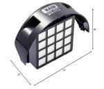 Fearet Replacement Exhaust HEPA Filter Suitable for Hoover Wind Tunnel 2/3 Pet Vacuum Cleaners, Compares to Part 305687002, 305687001-Black