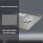 Stainless Steel Cutting Board for Kitchen, 304 Double Sided Food Grade Platform Cutting Board, Rust-Resistant Durable Chopping Board, 41 * 29cm, Meat, Fruit, Vegetable Cutting Boards, Easy to Clean