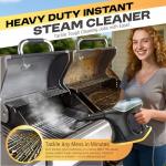 10S Instant Heat Steam Cleaner for Home with Constant Spray & Safety Lock, Natural & Pressuried Steamer for Deep Cleaning, Multipurpose Handheld Steam Cleaner with 9 Tools for Car/Kitchen/Grease/Tiles