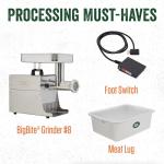 LEM Products Ground Meat Packaging System, Blue