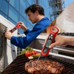 Folding Pocket Digital HVAC Thermometer,Measure temperatures from -50 to 300-degreeC,for HVAC, Refrigeration and Food Service Areas