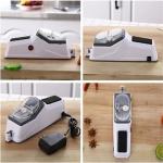 Besynersharp Pro, Electric Knife Sharpener, Multifunctional Double Sided USB Rechargeable Electric Knife Sharpener, 3s Fast Sharpening, Professional Tool for Kitchen Knives (3pcs)