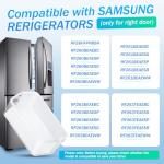 DA97-12650A Door Shelf Bin Basket for Samsung Refrigerator Door Shelf Right Side Replacement for Samsung RF260,RF261,RF263 Refrigerator Shelves Replaces DA63-07104A,2692337,AP5620330,PS4176653-2 PACK