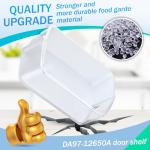 DA97-12650A Door Shelf Bin Basket for Samsung Refrigerator Door Shelf Right Side Replacement for Samsung RF260,RF261,RF263 Refrigerator Shelves Replaces DA63-07104A,2692337,AP5620330,PS4176653-2 PACK