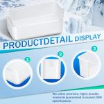 DA97-12650A Door Shelf Bin Basket for Samsung Refrigerator Door Shelf Right Side Replacement for Samsung RF260,RF261,RF263 Refrigerator Shelves Replaces DA63-07104A,2692337,AP5620330,PS4176653-2 PACK