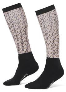 Kerrits Dual Zone Boot Socks Vanilla Bit Of Color Size: O/S