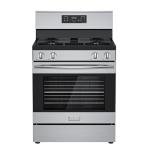 Empava 30" Gas Range, 4.8 Cu.Ft Oven with Touch Timer,18K BTU Burner, Freestanding & Slide-in Stove (Natural/LP Convertible) Stainless Steel