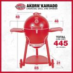 Char-Griller AKORN Kamado Charcoal Grill & Smoker